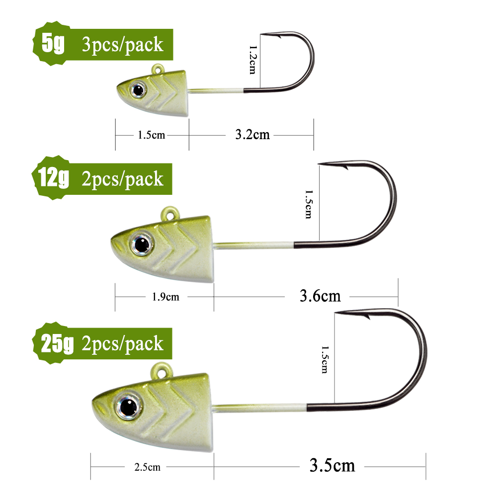 FTK Móc Câu Cá 5G 12G 25G Quay - đánh giá và giá Fishing Hook Assortment