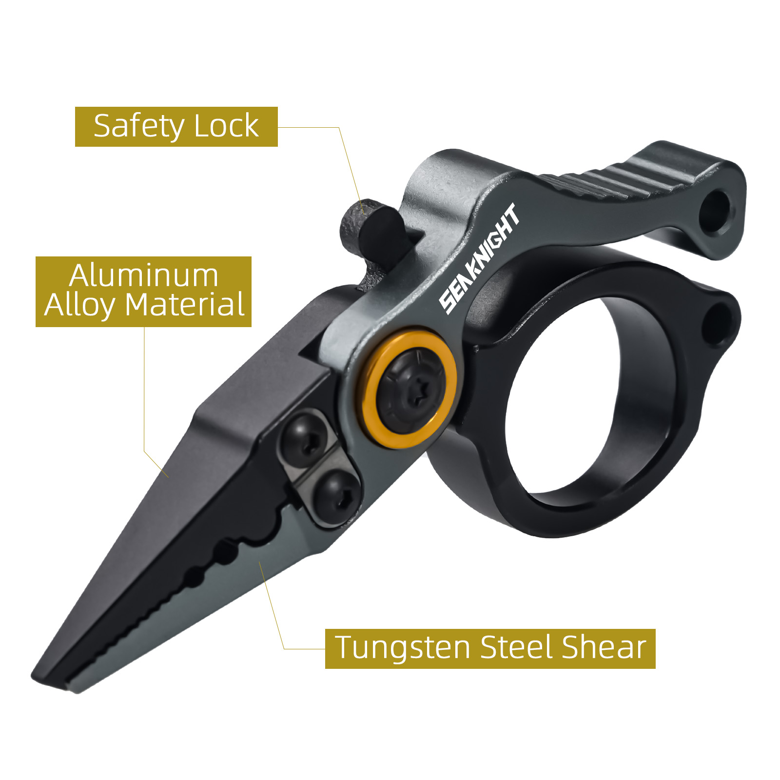 SeaKnight Brand Fishing Pliers - đánh giá và giá Fishing Hook Size