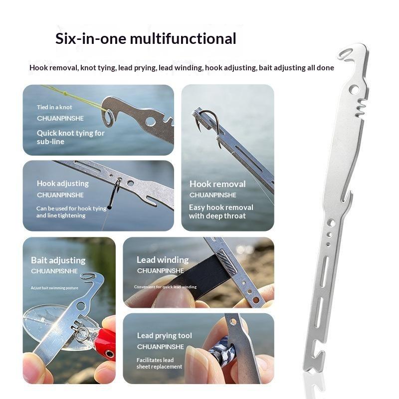 Hot Sale 6 In 1 Stainless Stee - đánh giá và giá Fishing Hook Remover