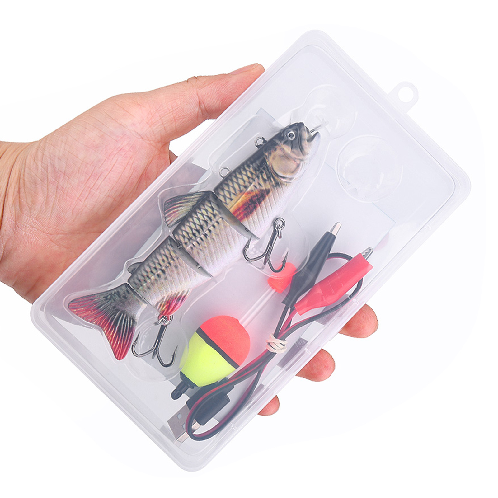 Electric Multi-Jointed Fish Lu - đánh giá và giá Fishing Hook Treble