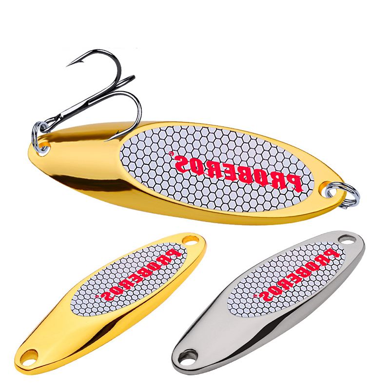 Metal Spoon Fishing Lure 3g-60 - đánh giá và giá Fishing Hook Treble