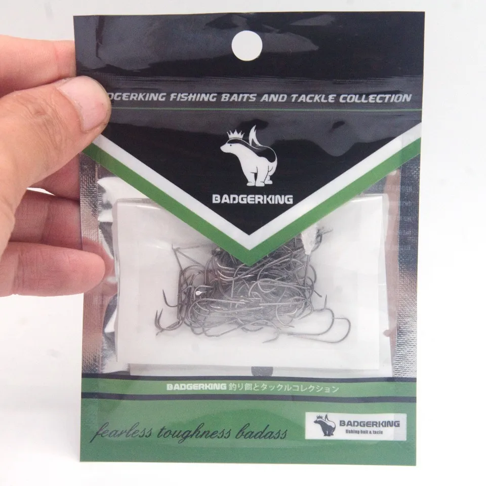 50 Cái/lô Nhỏ Móc Câu Cá Cho C - đánh giá và giá Fishing Hook Offset